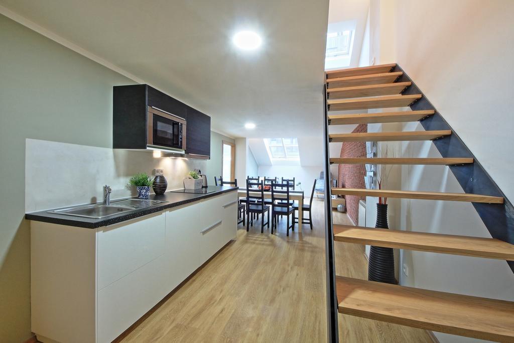 Nabo Apartments Praha Ruang foto